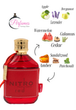 NITRO RED MEN EDP  3.4oz 100 ml